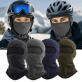 thumbnail image 1 of ASTRAEA 2-Pack Winter Warm Balaclava, Windproof Thermal Fleece Full Face Mask & Neck Cover, Ski Motorcycle Cycling Helmet Liner for Men Women, Gray, 1 of 10