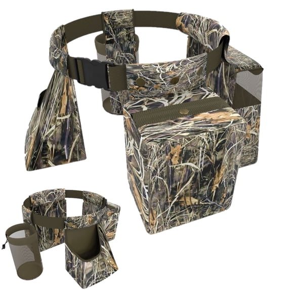 ASTRAEA 4in1 Dove Hunting Belt, Adjustable Waterproof Field and Game Bag with Shell Pouch & Water Bottle Carrier for Pheasant Bird Duck Upland for Hunter