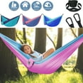 thumbnail image 1 of ASTRAEA Camping Hammock for Kids, Portable Kids Hammock with Tree Straps & Carabiners, Kids Camping Gear for Indoor/Outdoor Use, Pink, 1 of 6