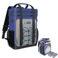 thumbnail image 1 of ASTRAEA Cooler Backpack, 40 Cans Large Waterproof Insulated Backpack Cooler with Multiple Pockets for Camping Picnic BBQ, Blue, 1 of 7