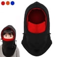 thumbnail image 1 of ASTRAEA Kids Winter Hats Balaclava, Windproof Winter Ski Hat with Full Face Mask, Unisex Thick Warm Fleece Hat for Children, Red, 1 of 9