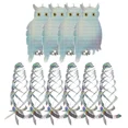 thumbnail image 1 of ASTRAEA Reflective Bird Scare Discs Set, 6Pcs Bird Repellent Spiral Reflectors + 4Pcs Fake Owl Hanging Bird Deterrent Device for House Windows Outdoor Garden Yard, 1 of 14
