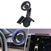 ASTRAEA Tesla Phone Mount for Tesla Model Y/3, [Strongest Magnet Power] Magnetic Car Phone Holder with Magnetic Ring Fits for All iPhone, Black