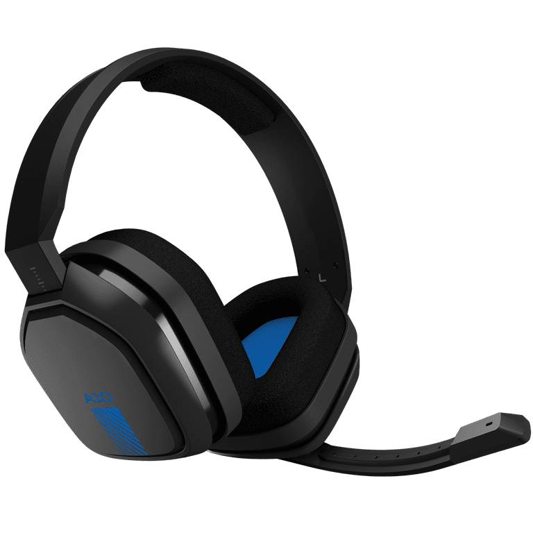 Smigre Sømil Påstand ASTRO A10 Console Gaming Headset for PlayStation 5 & PlayStation 4 with  Flip-to-Mute Microphone, Black/Blue - Walmart.com