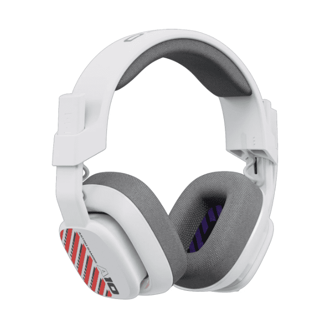 Pre-Owned ASTRO A10 Gaming Headset Gen 2 Wired Headset - Over-ear gaming headphones with flip-to-mute microphone, 32 mm drivers, compatible with PlayStation, PC, White