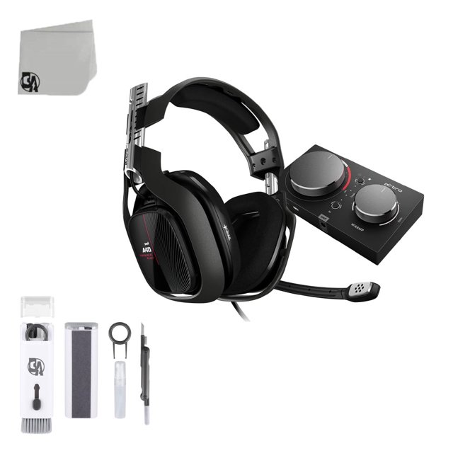 ASTRO A40 TR Wired Headset + MixAmp Pro for Xbox, PC, Mac Black