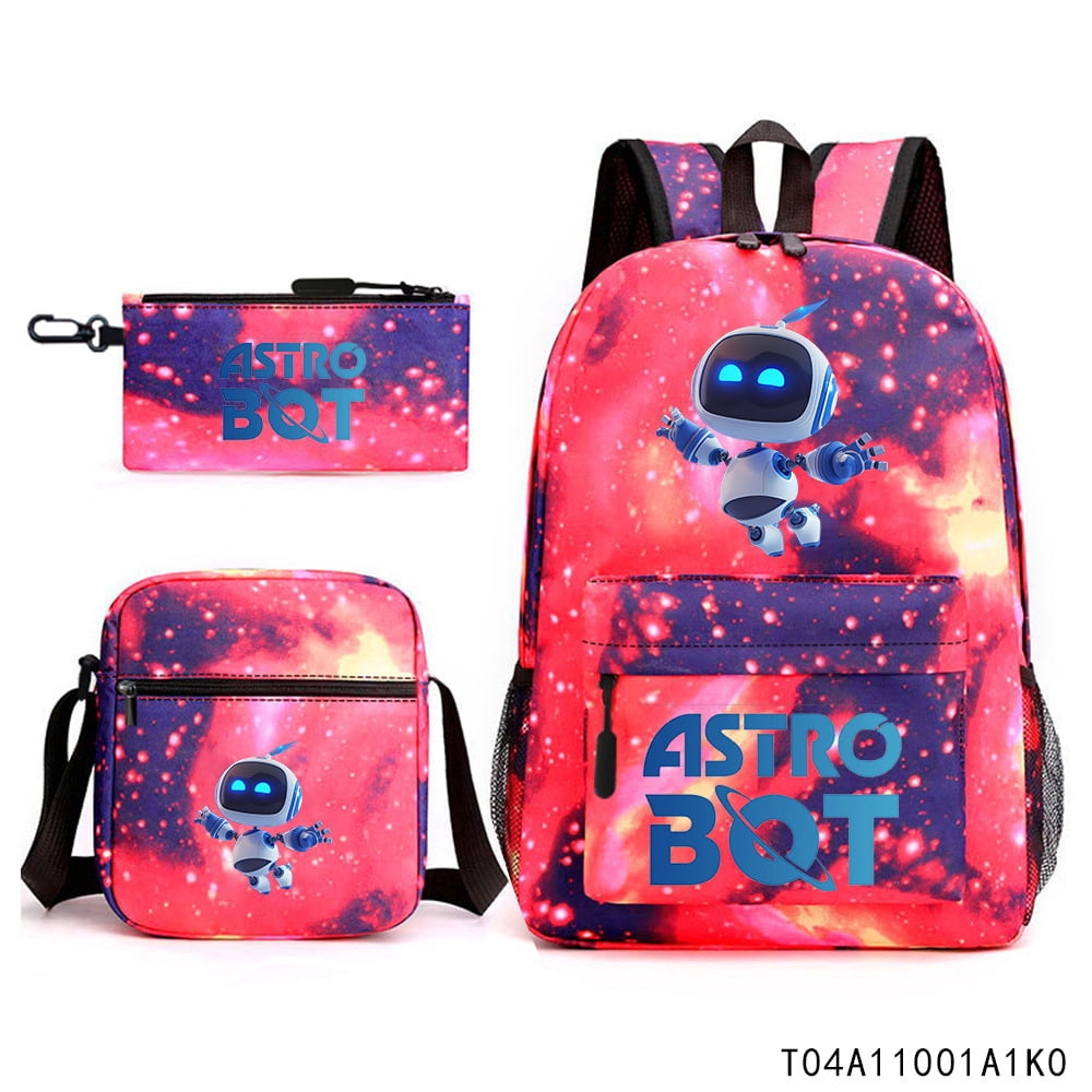 ASTRO-BOT Anime Backpack for Teen/Womens/Mens Cartoon Backpack Set ...