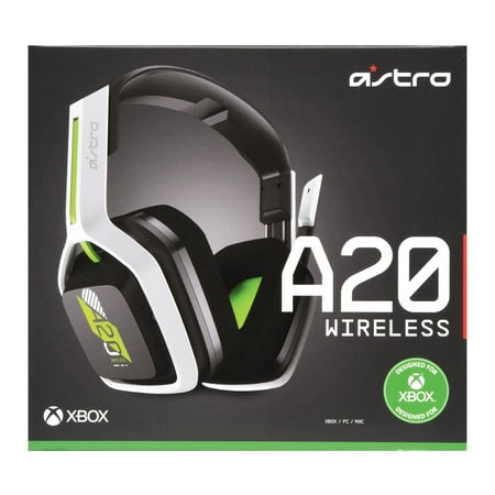 Astro Gaming - A20 Gen 2 Wireless Gaming Headset for Xbox One, Xbox Series X|S, PC - White/Green