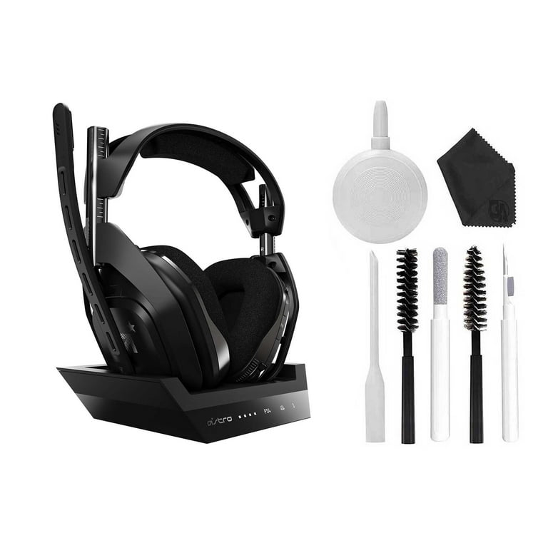 ASTRO Gaming A50 Wireless Headset + Base Station Gen 4 - Compatible With  PS5, PS4, PC, Mac Like New Black/Silver