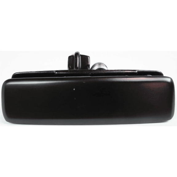 ASTRO/SAFARI 95-92/LUMINA APV 90-96 EXTERIOR FRONT DOOR HANDLE LH, Smooth Blck, w/o Keyhole