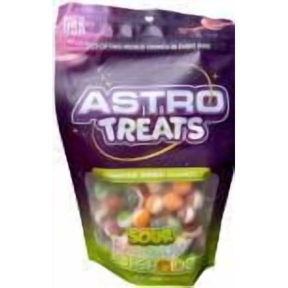 ASTRO TREATS FREEZE DRIED SOUR RAINBOW ASTEROID (2.4 Oz. Pack of 1.)