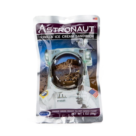 ASTRONAUT ICE CREAM SANDWICH VANILLA 1.1 OZ BAG
