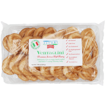ASTURI - VANTAGLINI PREMIUM ITALIAN PUFF PASTRY 7.76oz - PACK OF 3