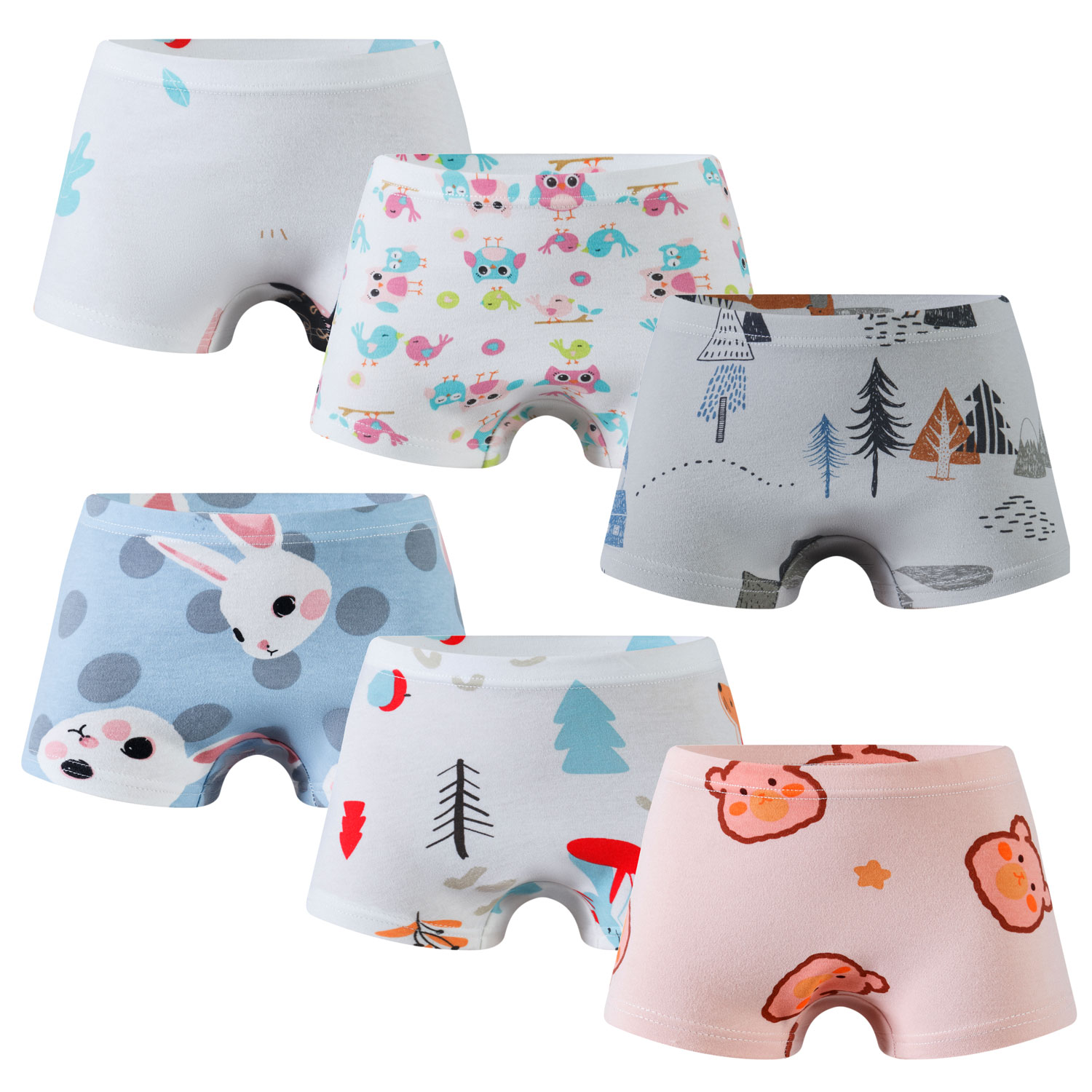 Baby Shark Underwear, 7Pack (Toddler Girls)