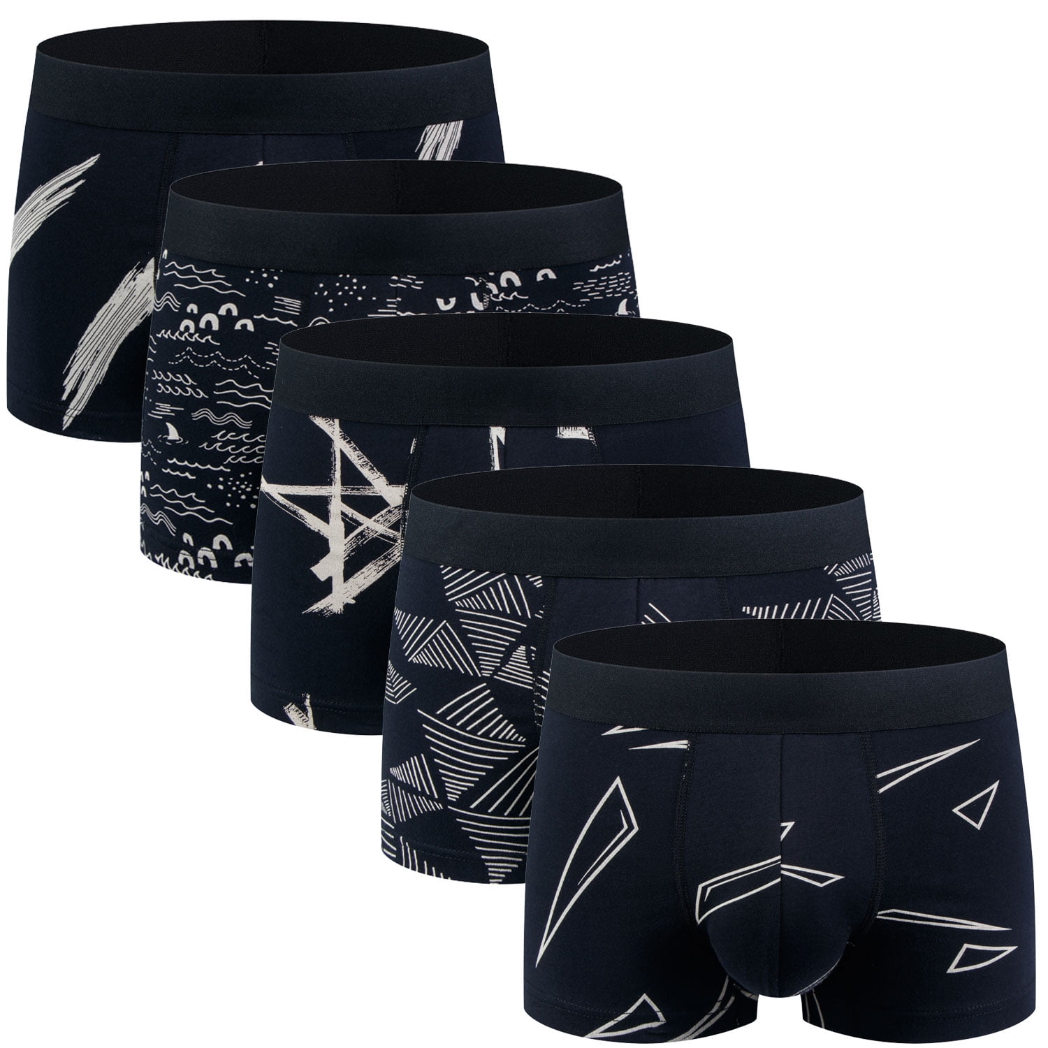 Separatec Men's Premium Cotton Dual Pouch Underwear Stripe Comfort Soft  Boxer Briefs 3 Pack(S,Navy Blue/Navy Blue Stripe/Navy Blue Thick Stripe) :  : Clothing, Shoes & Accessories