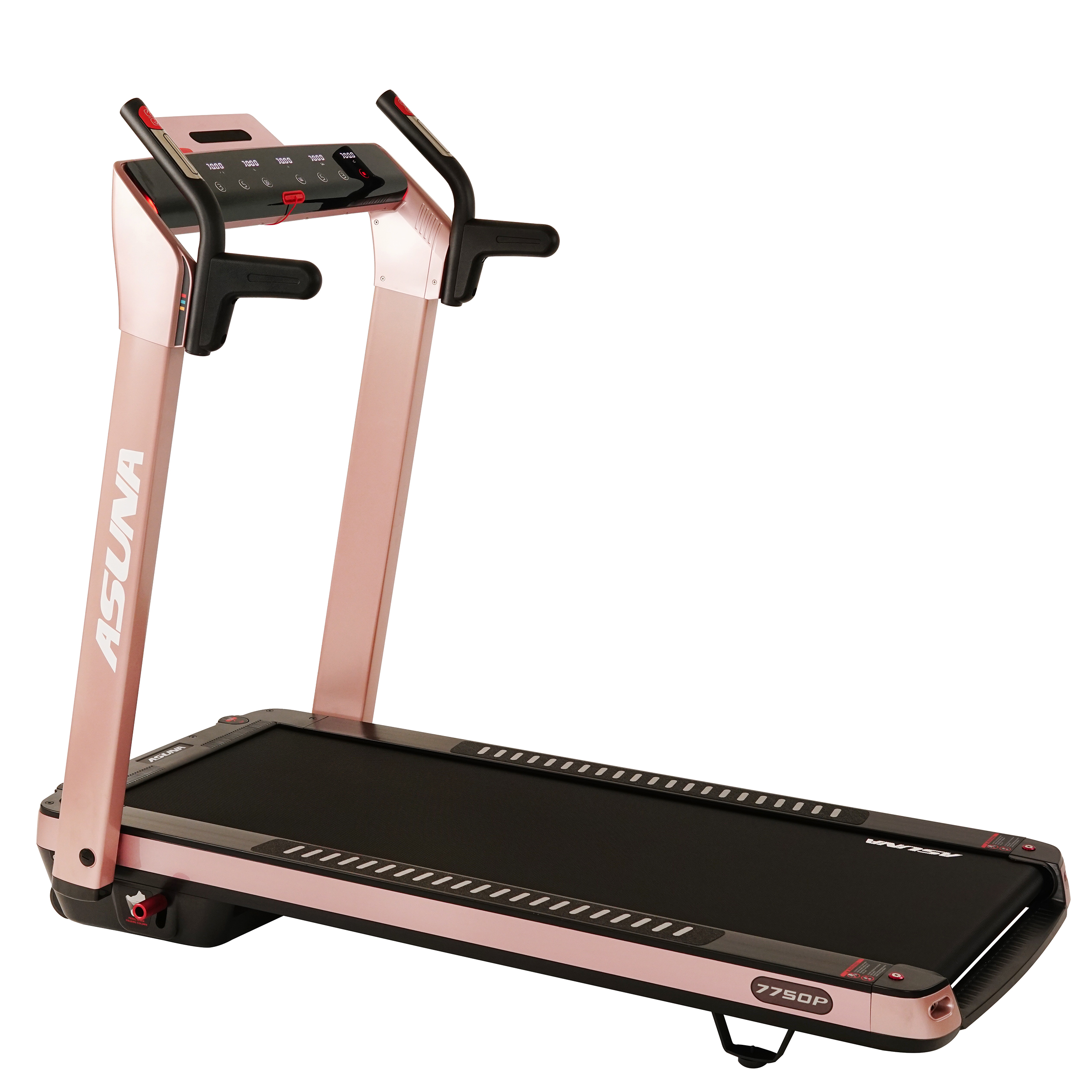 ASUNA SpaceFlex Motorized Treadmill with Auto Incline, Wide Folding Belt - 7750Pink - image 1 of 9
