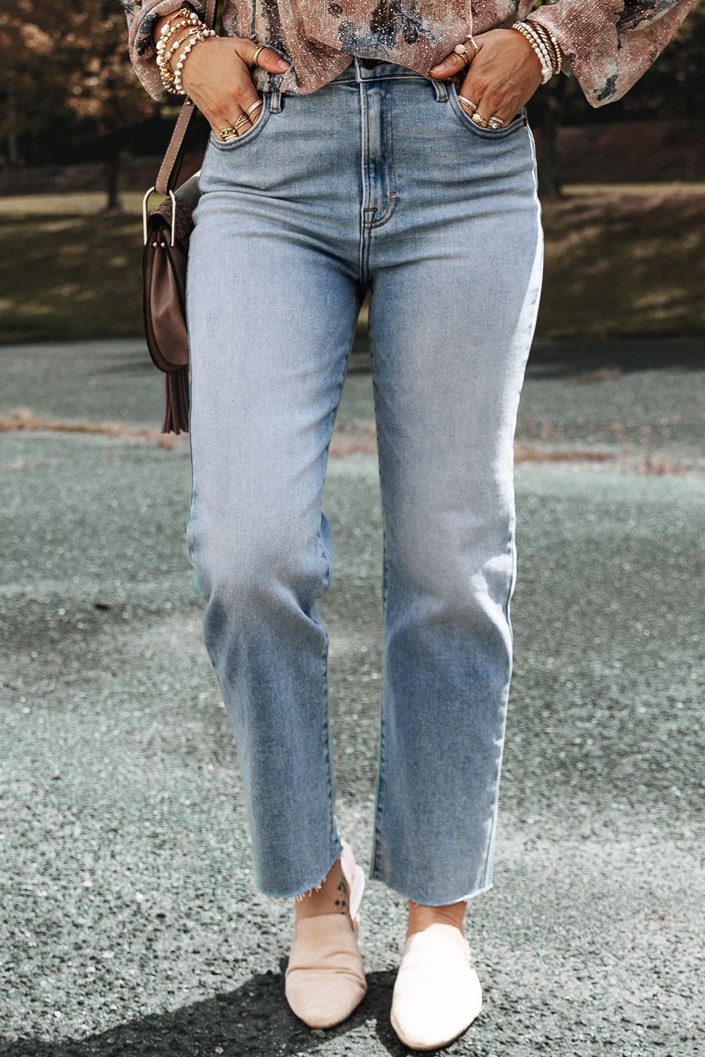 Amarillo-G Jeans - Light Blue Brushing