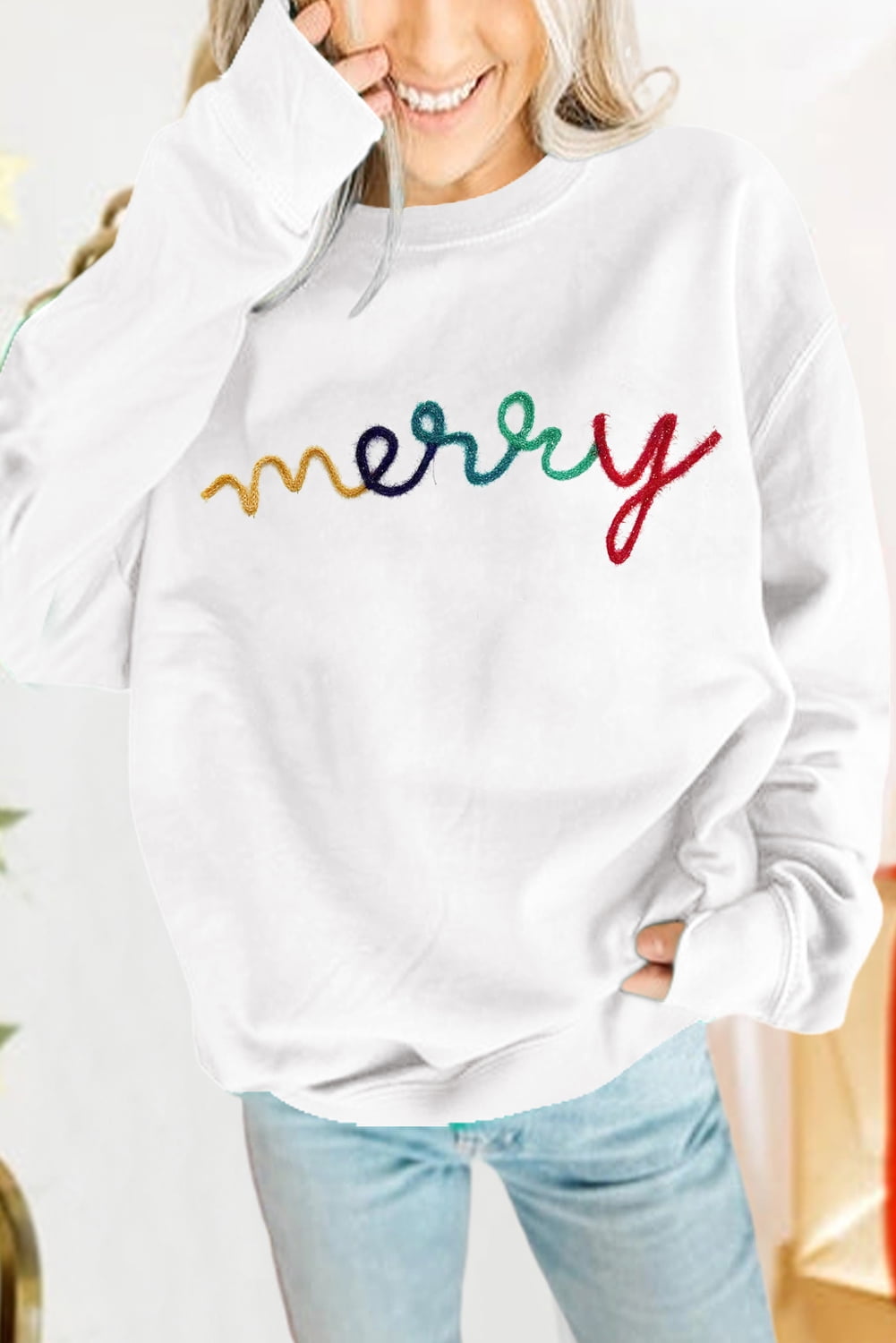 Merry Classic Crew Pullover