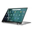 thumbnail image 1 of ASUS 14" FHD Touchscreen Chromebook Laptop, Intel Core m3-8100Y, 8GB RAM, 64GB SSD, Chrome OS, Silver, C434TA-DS384T, 1 of 5