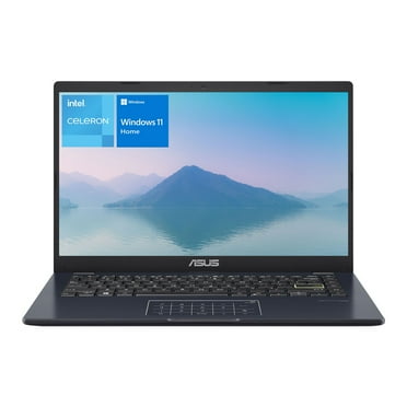 ASUS 14" Laptop, 14" FHD Display, Intel Celeron N4500, 4GB Memory, 64GB eMMC, Webcam, HDMI, Wi-Fi, Touchpad, Windows 11 Home, Quiet Blue
