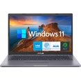 thumbnail image 1 of ASUS 14" VivoBook Laptop with Fingerprint Reader & Backlit Keyboard, FHD Display, Intel Core i3-1115G4, 20GB RAM, 1TB SSD, Webcam, HDMI, USB-C, Wi-Fi 5, Windows 11 Home, Grey, 1 of 5