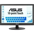 thumbnail image 1 of ASUS 15.6" Touch Monitor (VT168HR) - WXGA (1366 x 768), 10-point Touchscreen, Flicker free, Low Blue Light, Eye Care, VESA Mountable, VGA, HDMI, Tilt, 1 of 6