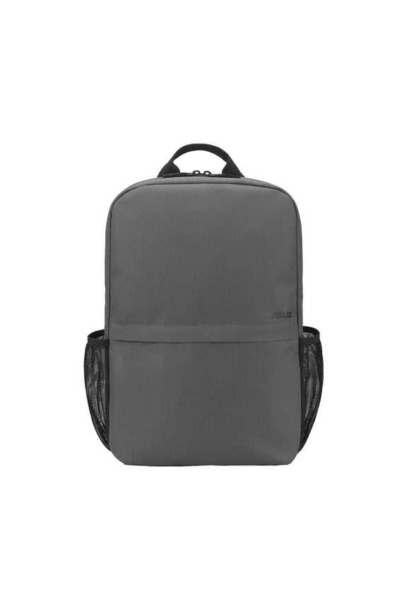 16" Laptop Premium Backpack, Lightweight & Water Repellent Material, Black/Dark Grey