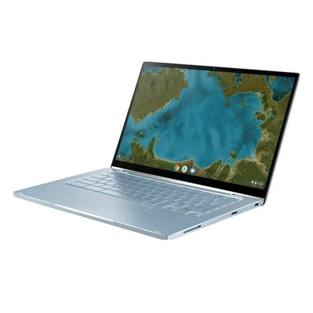 ASUS - 2-in-1 14" Chromebook - Intel Core M3-8100Y - 8GB Memory - 64GB eMMC - Silver