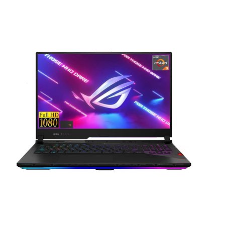 ASUS 2022 New ROG Strix Premium Gaming Laptop: 17.3" FHD 144Hz IPS Display, AMD Gaming 8-Core Ryzen 9-5900HX, 64GB RAM, 1TB SSD, 4GB GeForce RTX 3050Ti, WiFi-6, Backlit-KYB, USB-C, Win10H, TF