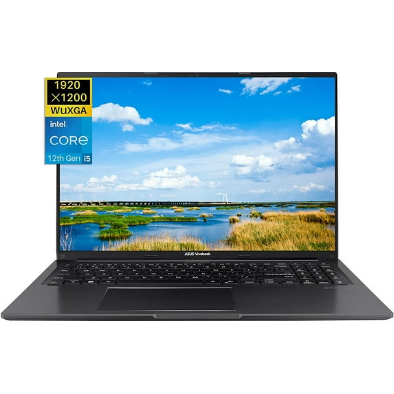 ASUS 2023 Vivobook 16 Laptop, 16" WUXGA (1920x1200) 16:10 Display, Intel Core i5-1235U (Up to 4.4 GHz, 10 cores), 40GB RAM, 1TB SSD, Intel UHD Graphics, Thin and Light, Windows 11 Home, Indie Black