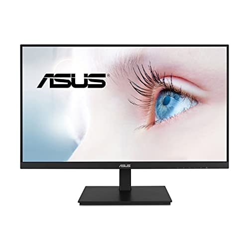 ASUS 23.8" 1080P LED Low Blue Light Computer Monitor, Black, VA24DQSB