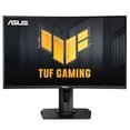 thumbnail image 1 of ASUS 27" TUF Gaming 1080P Curved HDR Monitor in Black - VG27VQM, 1 of 6
