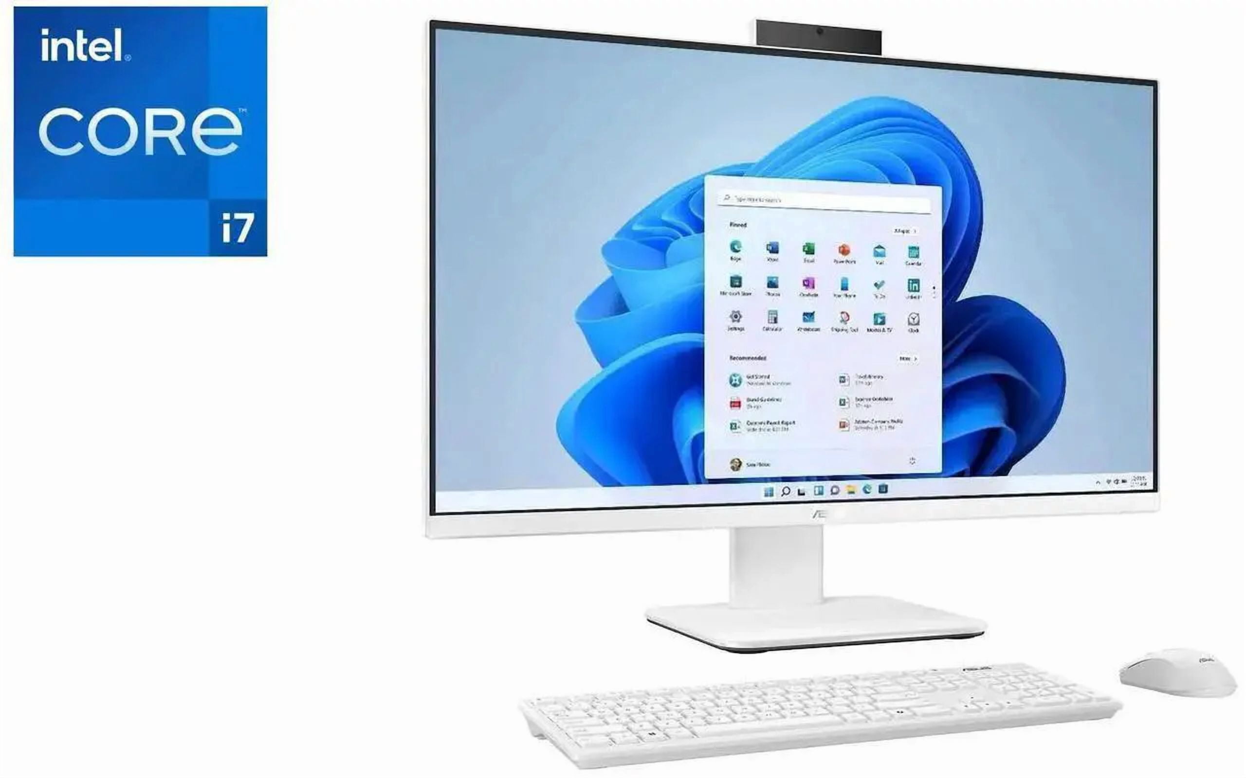 ASUS 27" Inch Full HD TouchScreen All-In-One PC| Intel Core i7-13620H| 16GB DDR5|1TB SSD|Intel Graphics| Wifi-AX|Windows 11 Pro