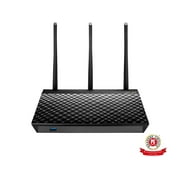 ASUS AC1750 Dual-Band 3 x 3 Wi-Fi 4-Port Gigabit Router (RT-AC66U_B1)