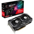 thumbnail image 1 of ASUS AMD Radeon 6600XT - PCI Express 4.0 8GB GDDR6 SDRAM Gaming Graphics Card, Black/Gray (ROG-STRIX-RX6600XT-O8G-GAMING), 1 of 11