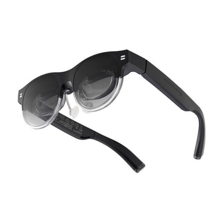 ASUS AirVision M1 Smart AR Glasses - 100" Micro-OLED Wearable Display, 1100 nits, Multi-Screen, Speakers, USB-C, Magnetic Shade, Designed for ROG Ally/Steam Deck/PC/iPhone 16/15/Android/Mac/Tablet