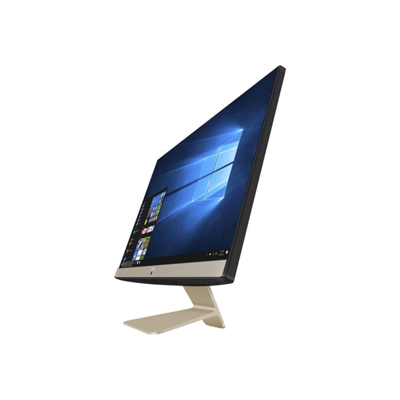 ASUS 23.8" FHD All-in-One Computer, Intel Pentium Gold 7505, 8GB RAM, 512GB SSD, Windows 10 Home, Gold, V241EA-DB003