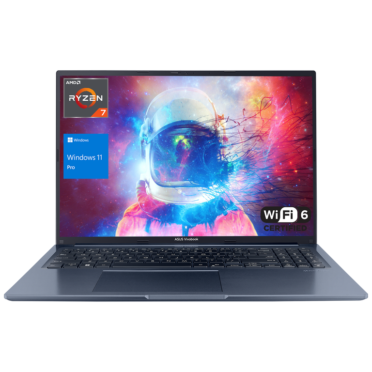ASUS VivoBook 16 Business Laptop, AMD Ryzen 7 5800HS, 40GB RAM