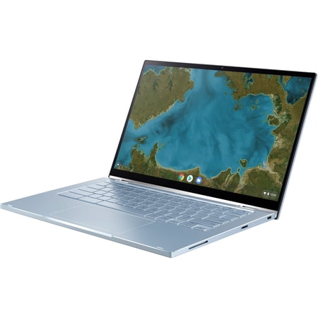 ASUS Chromebook 14" FHD Touchscreen Laptop, Intel Core M m3-8100Y, 4GB RAM, 64GB SSD, Chrome OS, Silver, C433TA-AS384T