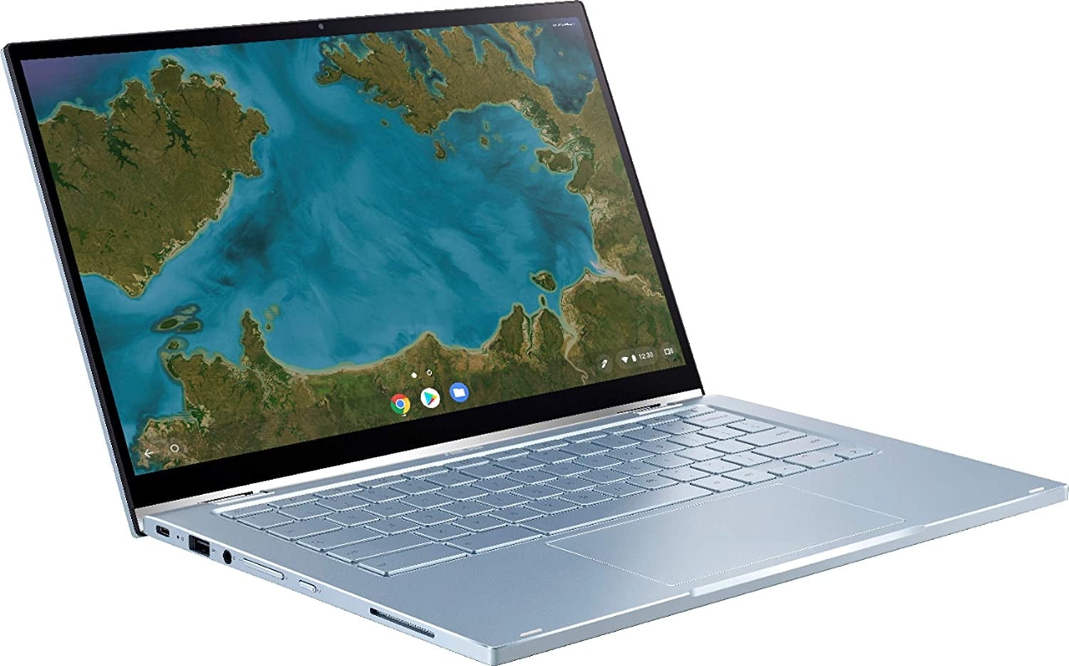ASUS Chromebook 14 FHD Touchscreen Laptop, Intel Core M3, 4GB RAM, 64GB  HD, Chrome OS, Blue, C433TA-BM3T8