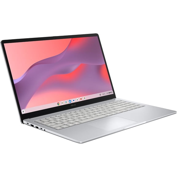 ASUS Chromebook 15.6" FHD Anti-Glare Display Laptop |Intel Processor N50|Integrated Graphics |Webcam|Pure Grey| 8GB RAM | 128GB SSD |Chrome OS |Bundle with Mouse Pad