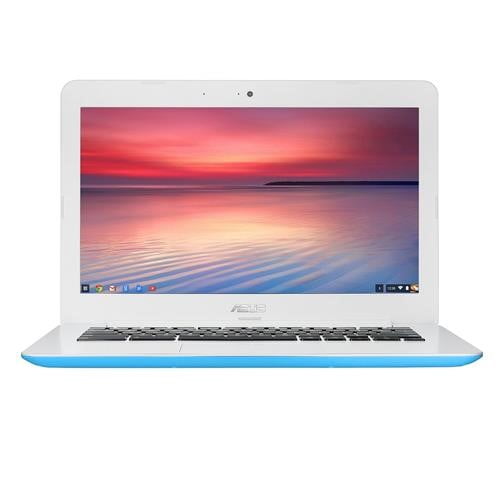 ASUS Chromebook C300 - 13.3 inches - Chromebook - Trail-M N2840 4GB RAM - 16GB - Chrome OS - White & Blue - C300MA-DH02 Walmart.com