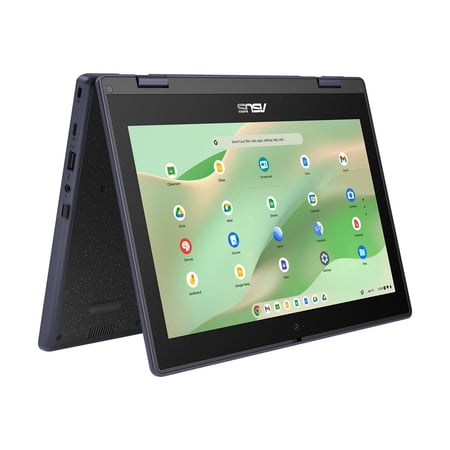 ASUS Chromebook CR11 Flip CR1104FTA-YZ42T 11.6" HD 2-in-1 Touchscreen Laptop, Intel N150 0.8GHz, 4GB RAM, 32GB eMMC, ChromeOS, Mineral Gray