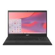 ASUS Chromebook CX15, 15.6" Full HD NanoEdge Display, Intel Celeron N4500 Processor, 64GB eMMC Storage, 8GB RAM, Chrome OS, Mineral Gray, CX1500CKA-WB84F