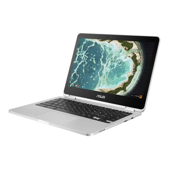 Asus Chromebook Flip 12.5" Full HD Touchscreen, Intel Core M m5-6Y54, 4GB RAM, 64GB SSD, Chrome OS, Silver, C302CA-DH54