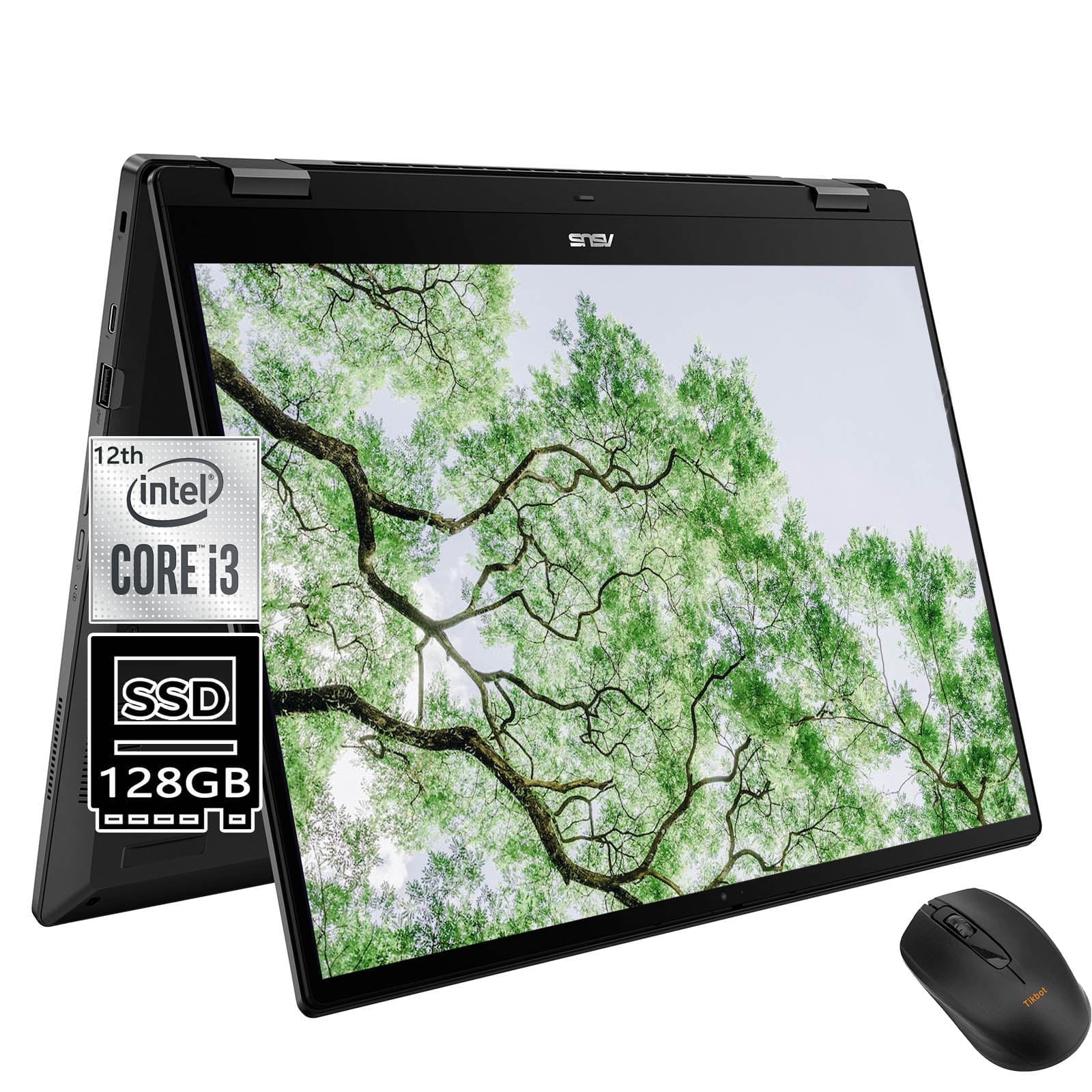 ASUS Chromebook Touchscreen Laptop 2in1 Tablet - 16inch FHD+ Display ...