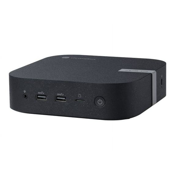ASUS Chromebox 5 S3053UN - Mini PC 1 x Core i3 1220P / up to 4.4 GHz - RAM 8 GB - SSD 128 GB - UHD Graphics - Gigabit Ethernet, IEEE 802.11ax (Wi-Fi 6E), Bluetooth 5.3, 2.5 Gigabit Ethernet - Chrome OS - monitor: none - eco black