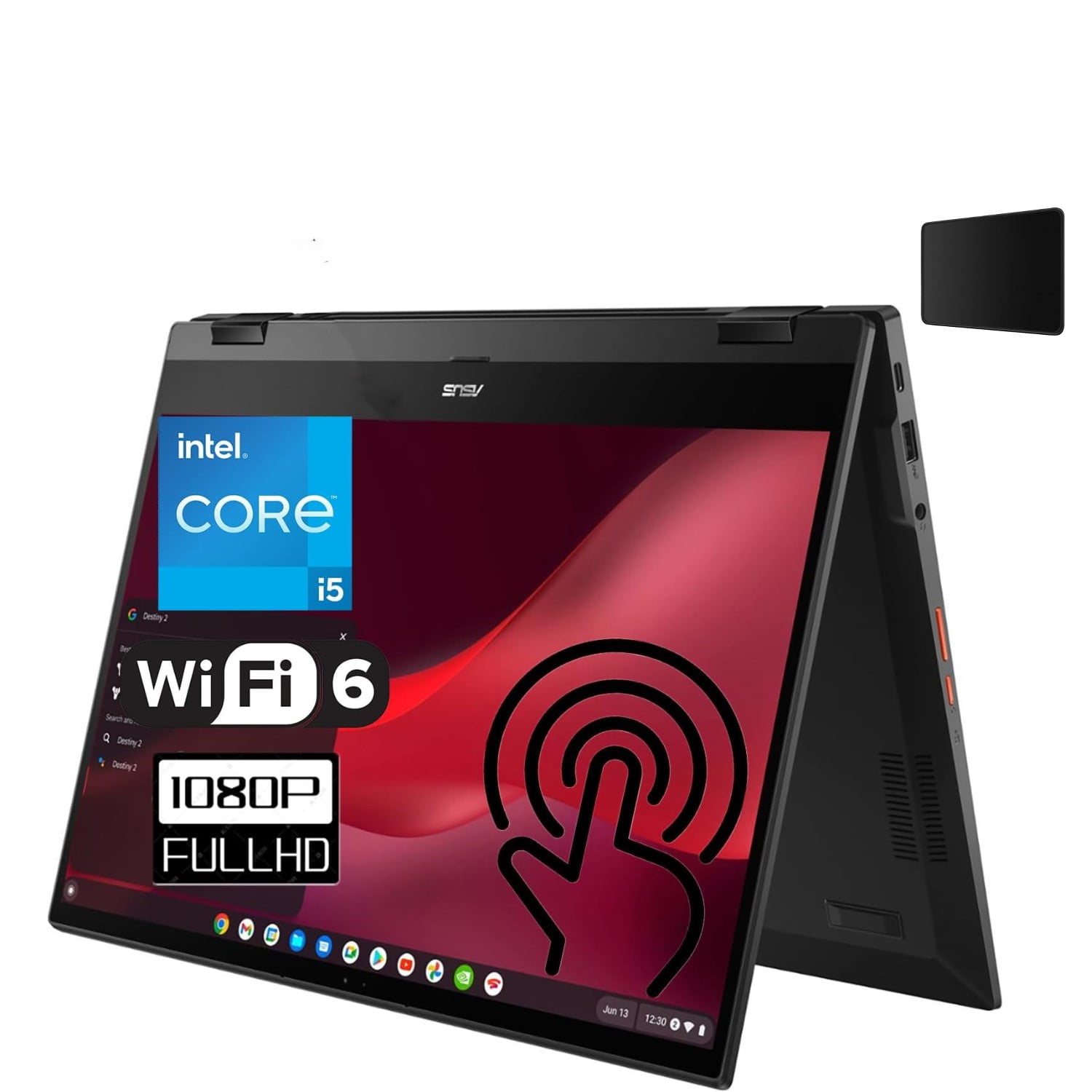 ASUS Cloud Gaming Chromebook Vibe CX55 Flip 15.6 ASUS Cloud Gaming Chromebook Vibe CX55 Flip 15.6