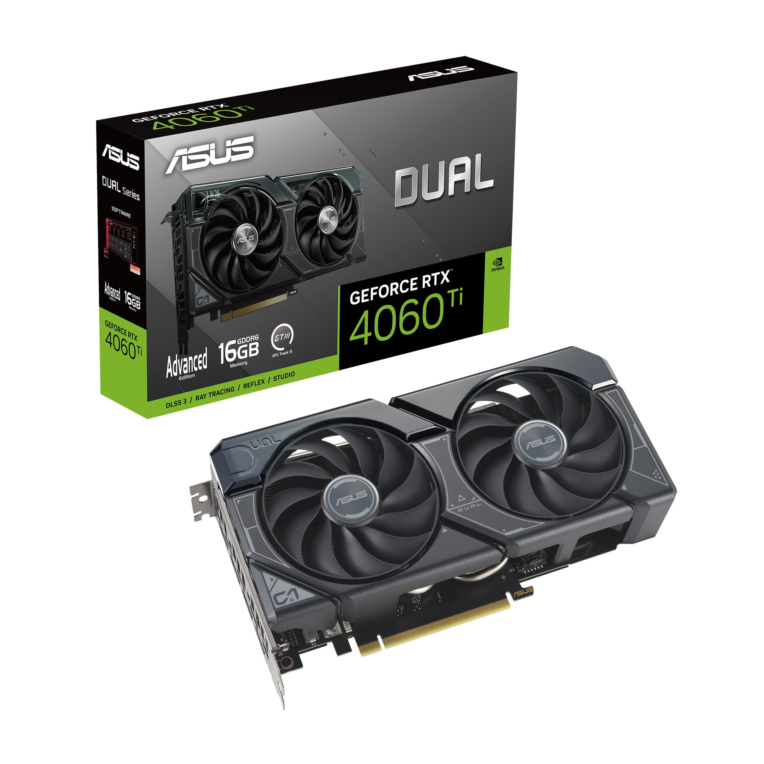 ROG Strix GeForce RTX™ 4060 Ti 8GB GDDR6 OC Edition, Graphics Card