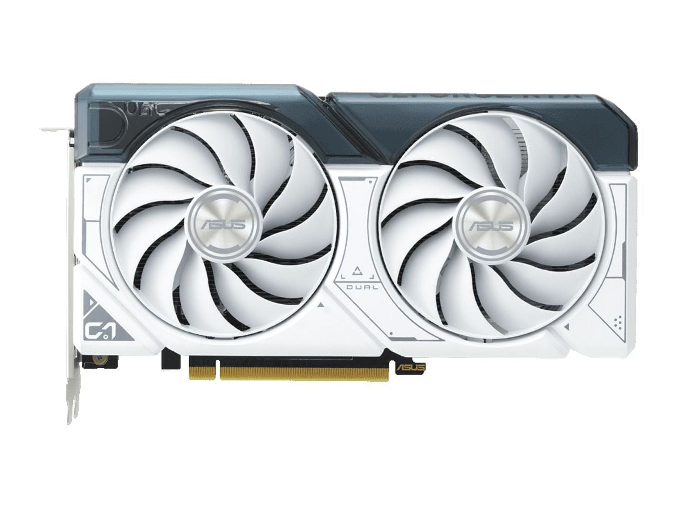 ASUS GeForce RTX 4060 Ti Dual White 8GB GPU Graphics Card ASUS GeForce RTX 4060 Ti Dual White 8GB GPU Graphics Card